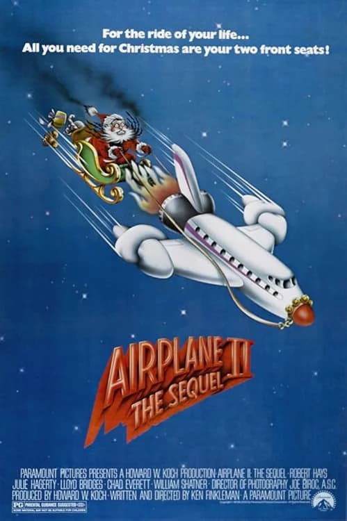 Airplane II: The Sequel film posteri