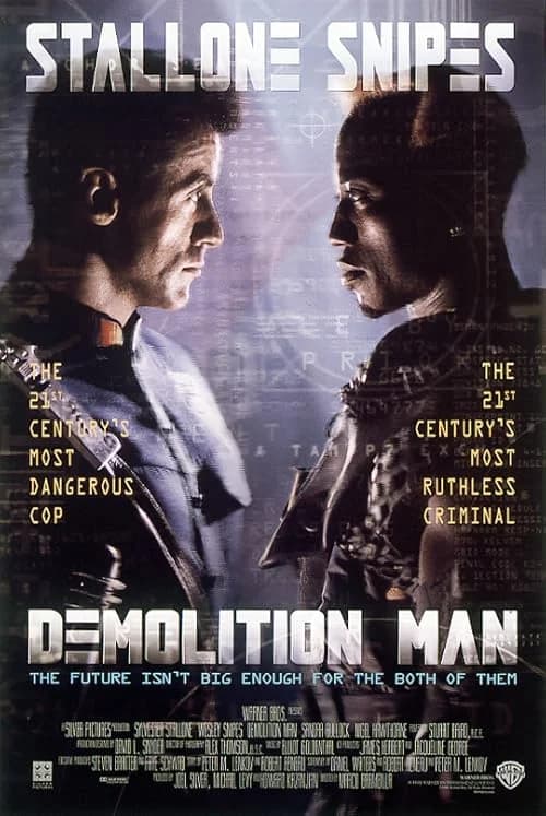 Demolition Man film posteri