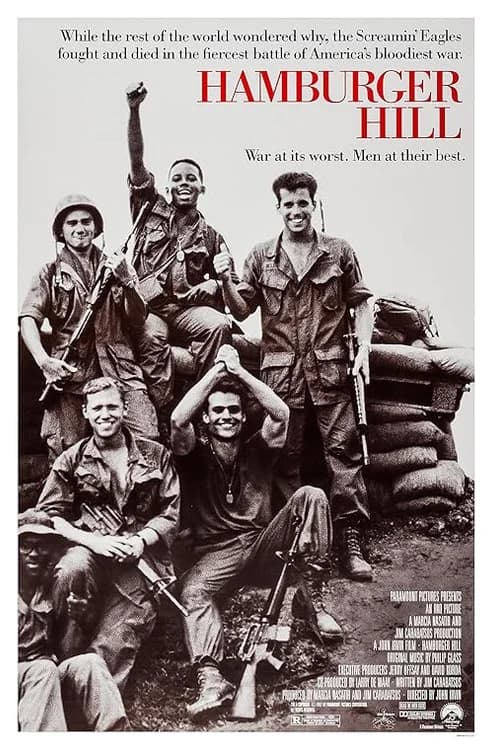 Hamburger Hill film posteri