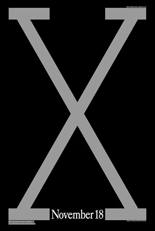 Malcolm X film posteri