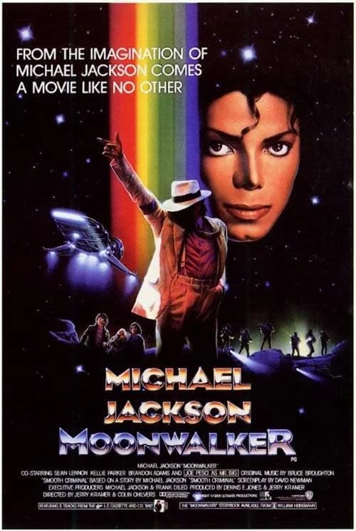 Moonwalker film posteri