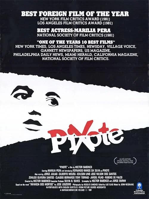 Pixote film posteri