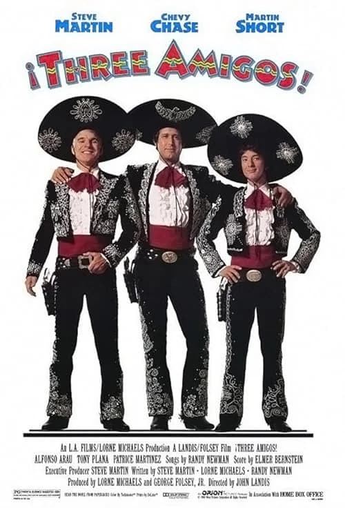 Three Amigos! film posteri